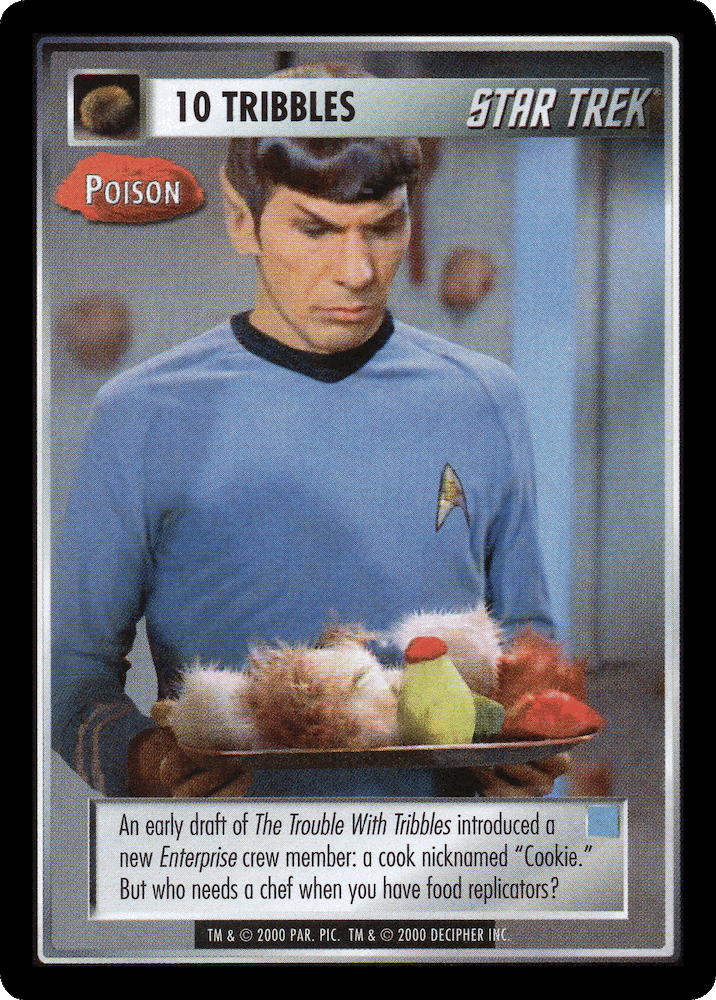 10 Tribbles - Poison (Blue)